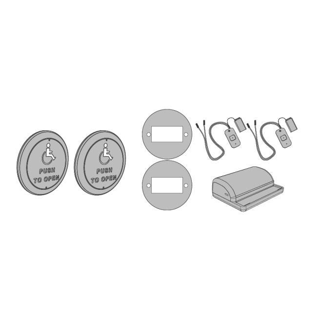 LCN Lcn 83103860TW Round Wireless Actuator Package