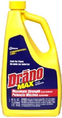 SC JOHNSON S C Johnson Wax 22118 Drano Max Clog Remover 42 Oz