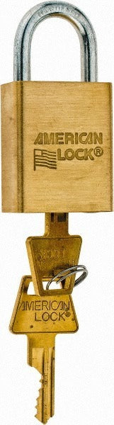 AMERICAN LOCK American Lock A40 Steel Padlock Keyed Different 5-pin