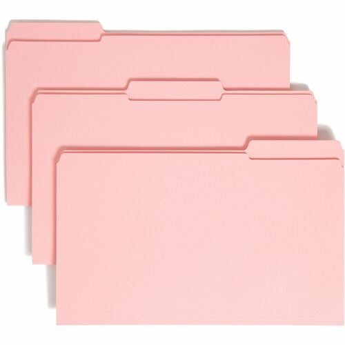 SMEAD Smead SMD17634 Legal File Folders 1/3-cut Assorted 100pk