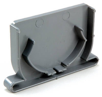 NDS Nds 247 Channel End Cap Gray 10 Pack