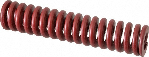 ASSOCIATED SPRING Associated Spring Raymond 205-624 Die Spring Red Strong Duty