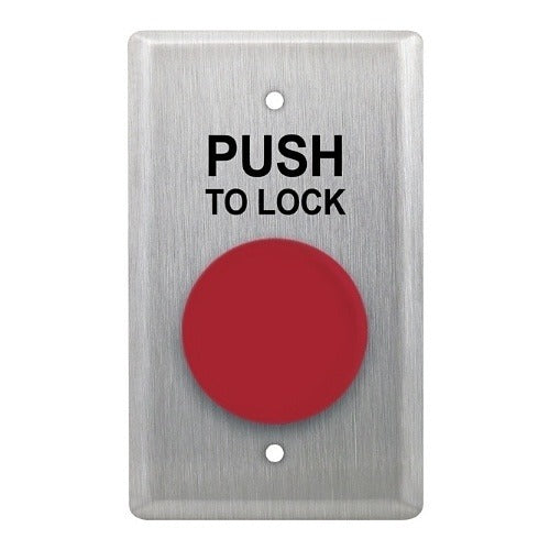 CAMDEN DOOR CONTROLS Camden Door Controls CM-400R/8 Push to Lock Button