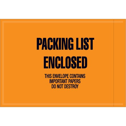 BSC PREFERRED Bsc Preferred JMR10 Packing List Envelopes 1000/case