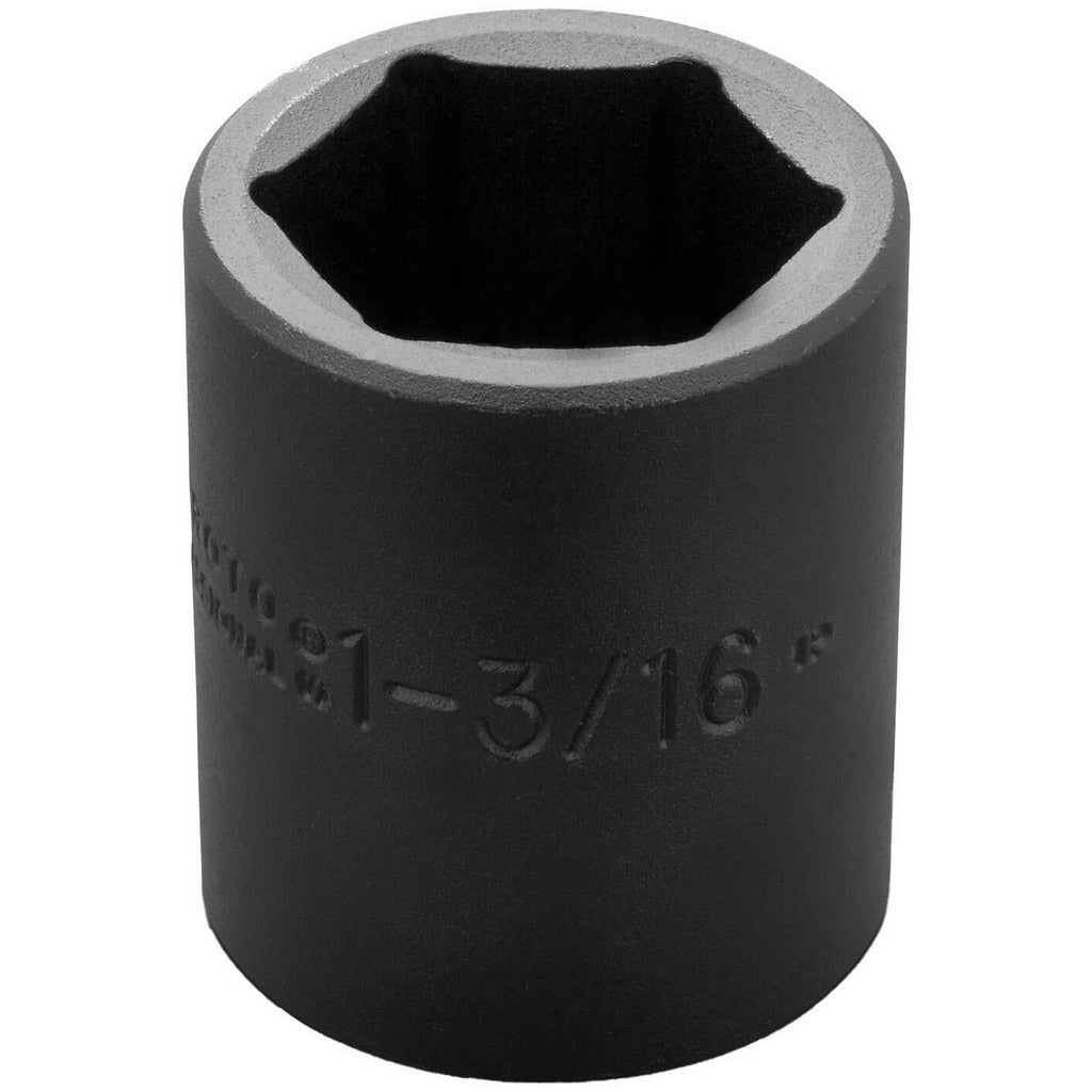 PROTO Proto J7438H Impact Socket 1/2 in Drive 1-3/16 in 6-point