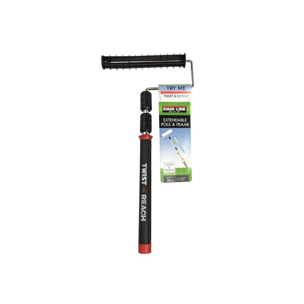 SHUR-LINE Shur-Line 6630C Paint Roller Frame Extension (9 in Roller, Extends to 3 ft)