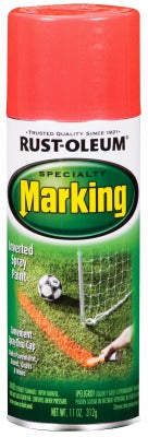 RUST-OLEUM Rust-oleum 1991830 Fluorescent Red Marking Spray Paint 11 Oz