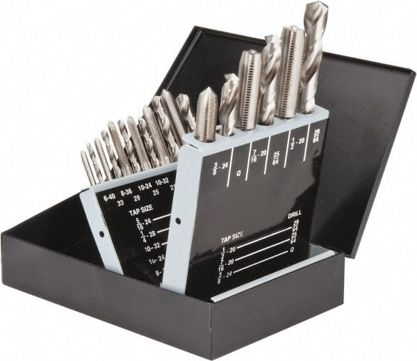 VALUE COLLECTION Value Collection 314-9582 Tap Drill Set 18 Piece Hss