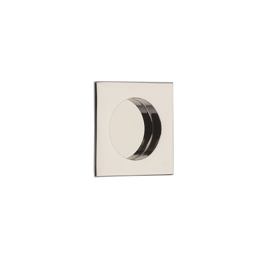 EMTEK Emtek 2213US14 Square Flush Pull Polished Nickel