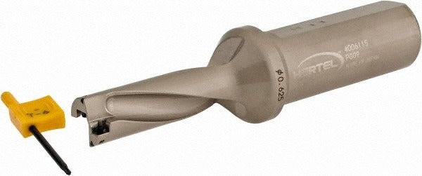 HERTEL Hertel 4006115 Indexable Insert Drill 5/8 in 3xd