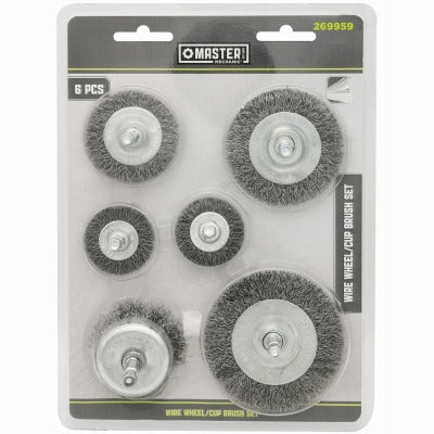 DISSTON CO Disston Company E269959MM Wire Wheel Set 6 Piece