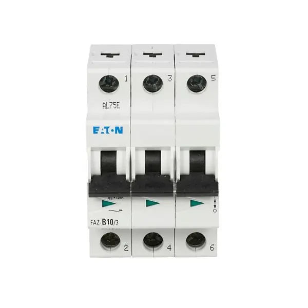 EATON Eaton WMZS3C03 DIN rail circuit breaker 277/480 VAC 3 A (3 pole) FAZ-C3-3
