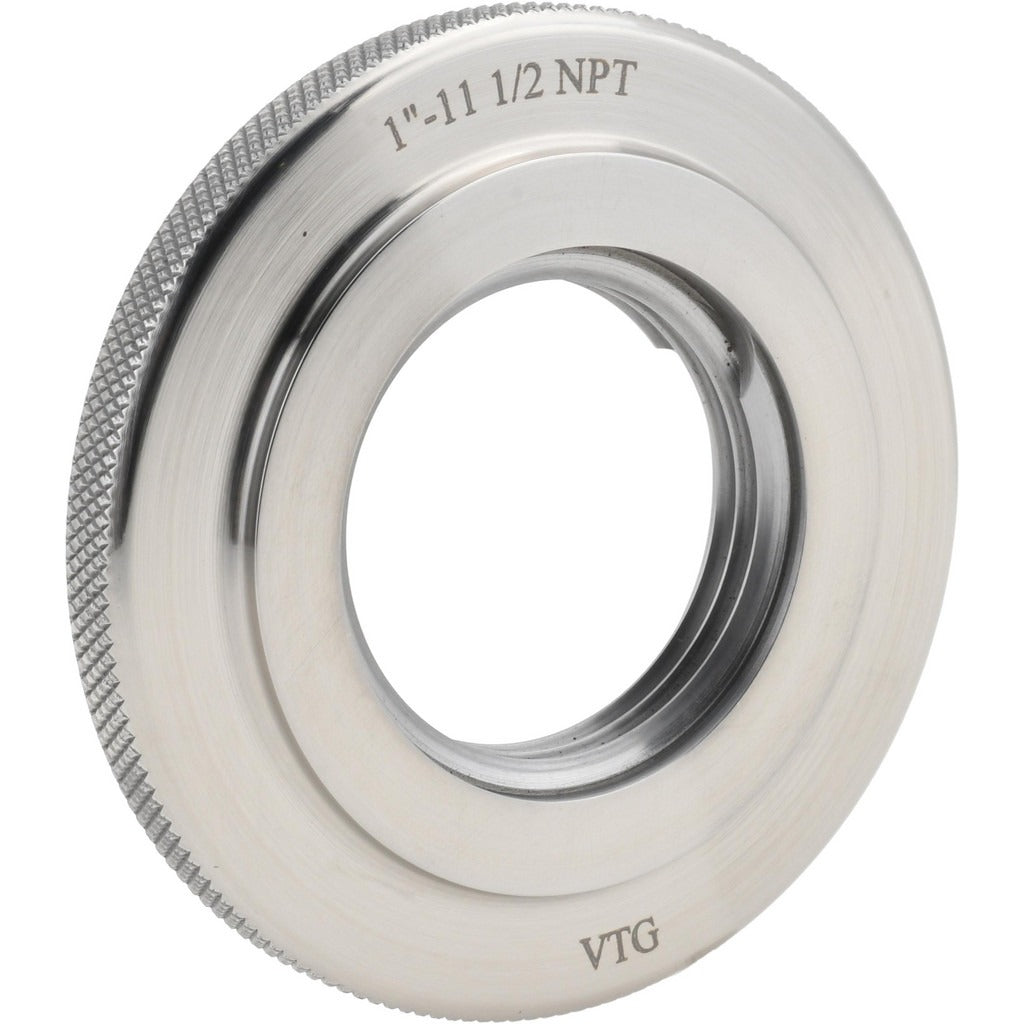 VERMONT GAGE Vermont Gage 441110010 Pipe Ring Gage 1-11-1/2 Npt L1