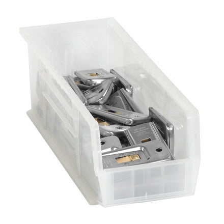 BSC PREFERRED Bsc Preferred BINP1555CL Plastic Storage Bin Case of 12