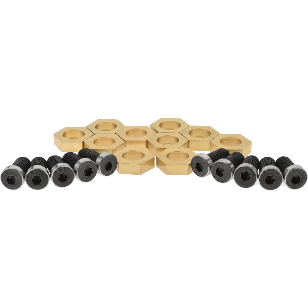 GIBRALTAR Gibraltar G-02FC42416 Symmetrical Hex Clamp 10 Pack