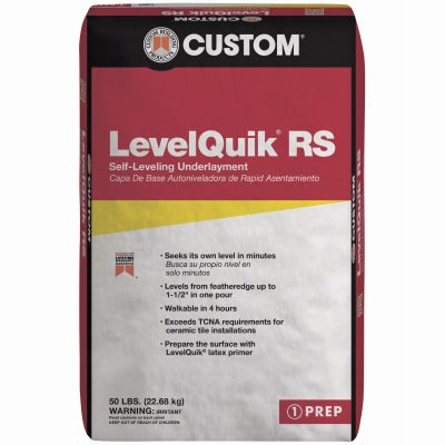 CUSTOM BUILDING PRODUCTS Custom Bldg Products LQ50 Self-leveling Underlayment 50 Lb