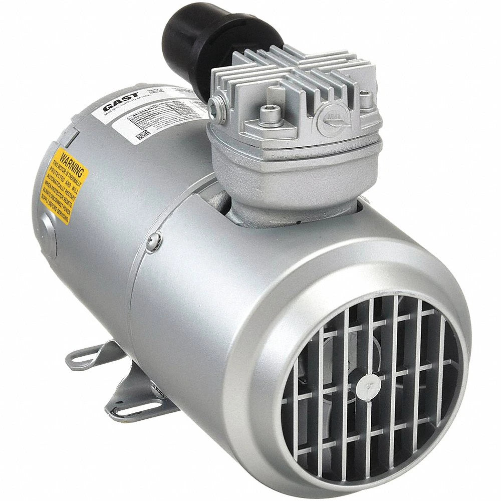 GAST Gast 1VAF-10-M100X Piston Pump 0.166 hp (1) 33K640