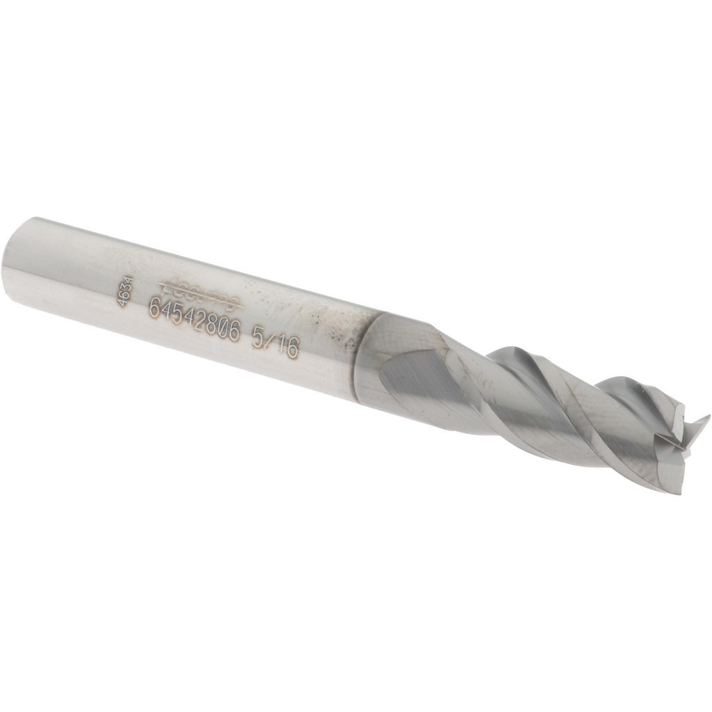 ACCUPRO Accupro 12178885 Square End Mill 5/16 in 3 Flute Carbide