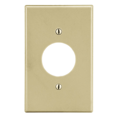 Hubbell Wiring Device-Kellems P7I Wallplate, 1-G, 1.40 Opening