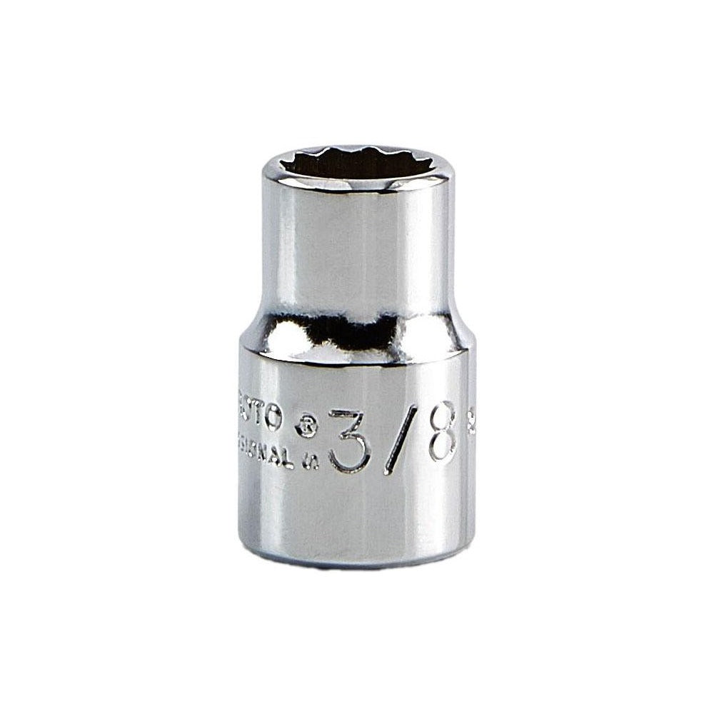 PROTO Proto J5212 Hand Socket 3/8 in 12-point Chrome