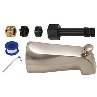 BRASSCRAFT Brass Craft 249-934 Diverter Tub Spout Satin Nickel 5.125 in