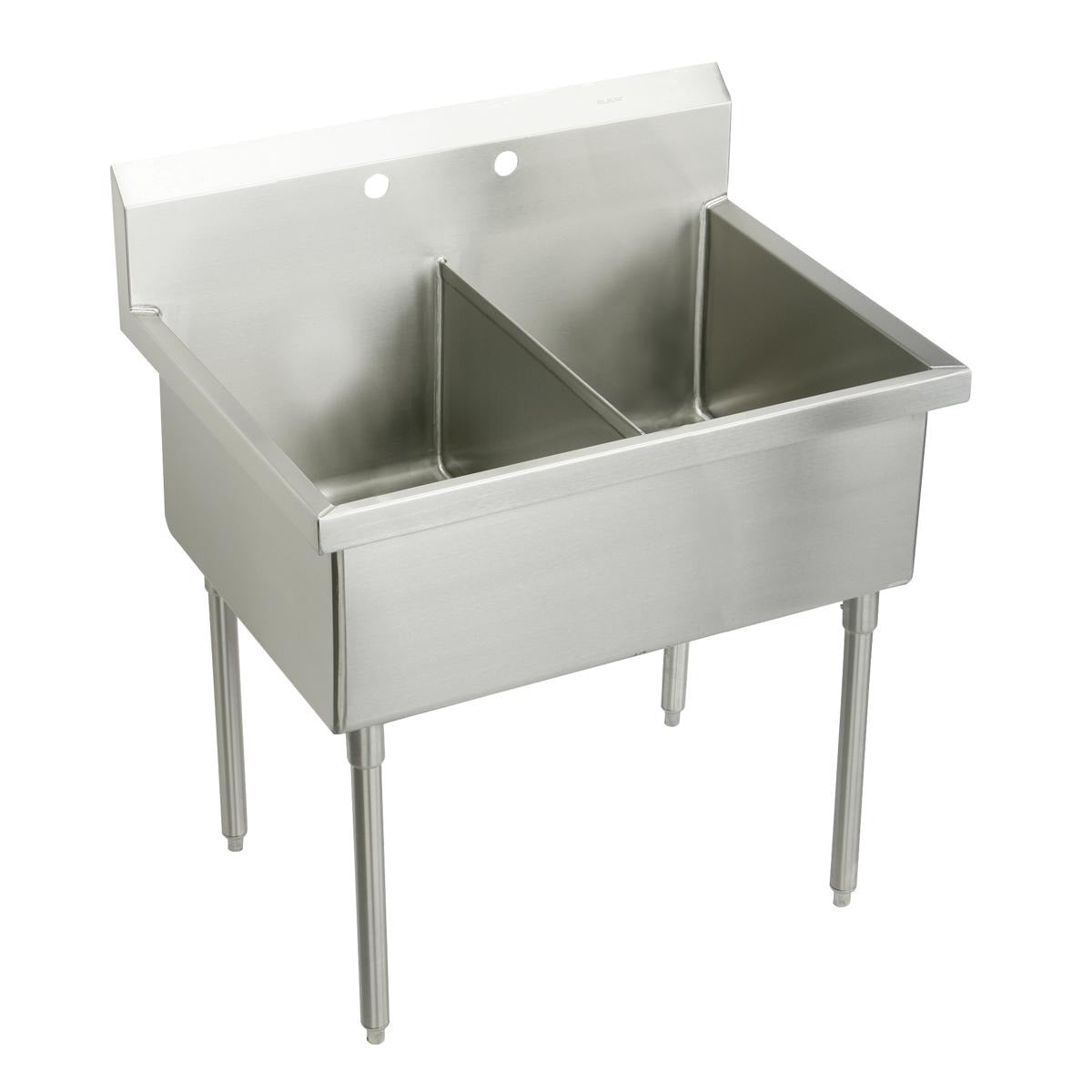 BSC PREFERRED Bsc Preferred WNSF82422 Double Compartment Scullery Sink