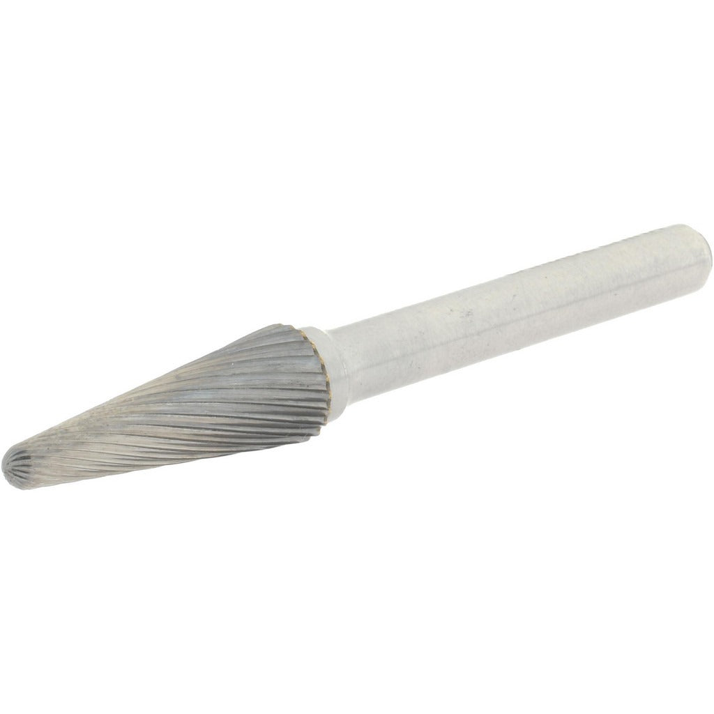 HERTEL Hertel SZ0010T Abrasive Bur Taper Single Cut Solid Carbide