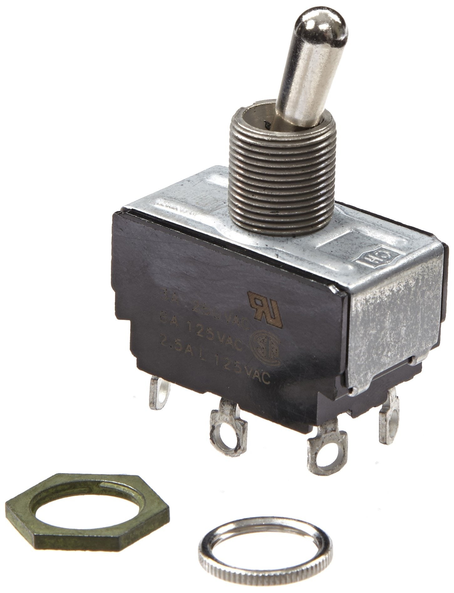 EATON Eaton 7592K6 Dpdt Toggle Switch On-none-on Solder