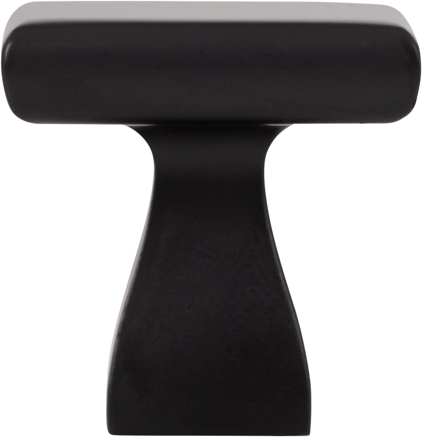 ELEMENTS Elements 449MB Matte Black Square Cabinet Knob
