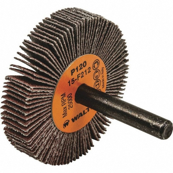 WALTER Walter Surface Technologies 15F212 Mounted Flap Wheel 120 Grit