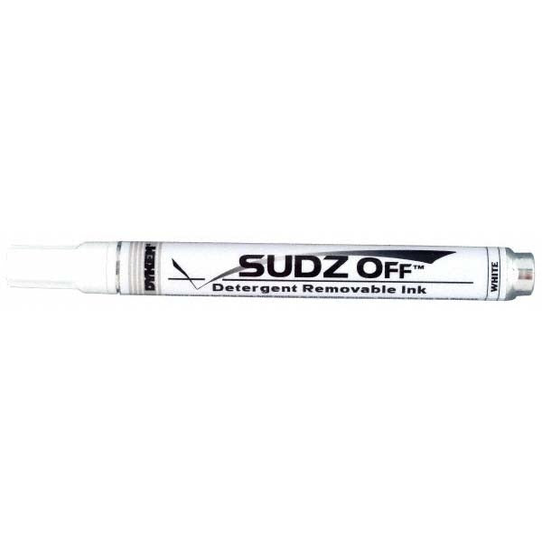 DYKEM Dykem 91146 Water-resistant Marker White Medium Point