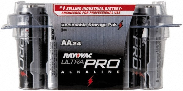 RAYOVAC Rayovac ALAA-24PP Aa Alkaline Battery 1.5V 24 Pack