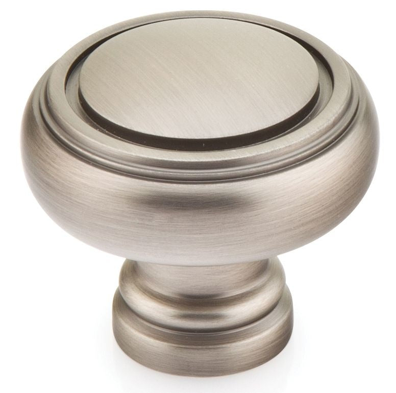 EMTEK Emtek 86610US15A Norwich Cabinet Knob 1.25 in Antique Nickel