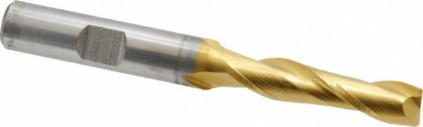 CLEVELAND CONTROLS Cleveland C39082 Square End Mill 5/16 in 2 Flute Hss Tin