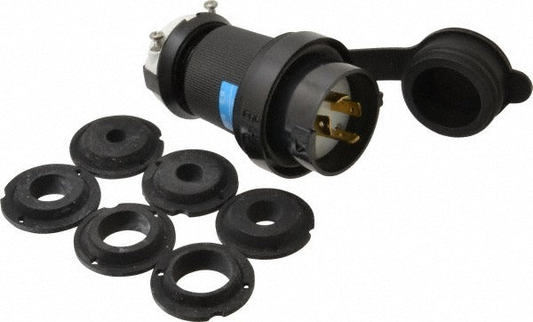 HUBBELL Hubbell Wiring Device-kellems HBL2421SW Locking Plug L15-20P
