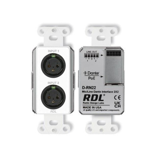 RADIO DESIGN LABS Radio Design Labs D-RN22 Wall-mounted Microphone