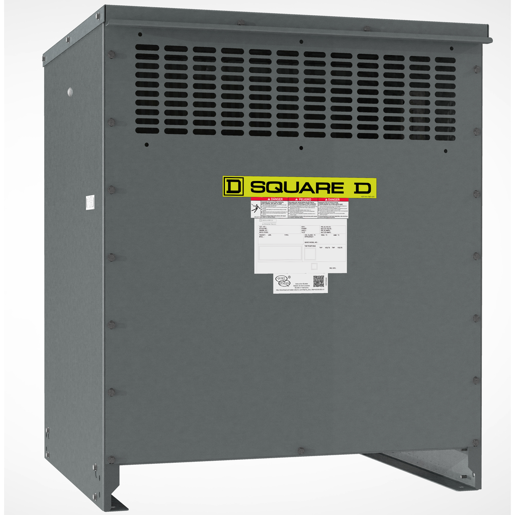 Square D EXN112T3H SQD Transformer 112.5kVA 3 Phase 480V Delta Primary 208Y/120V Secondary