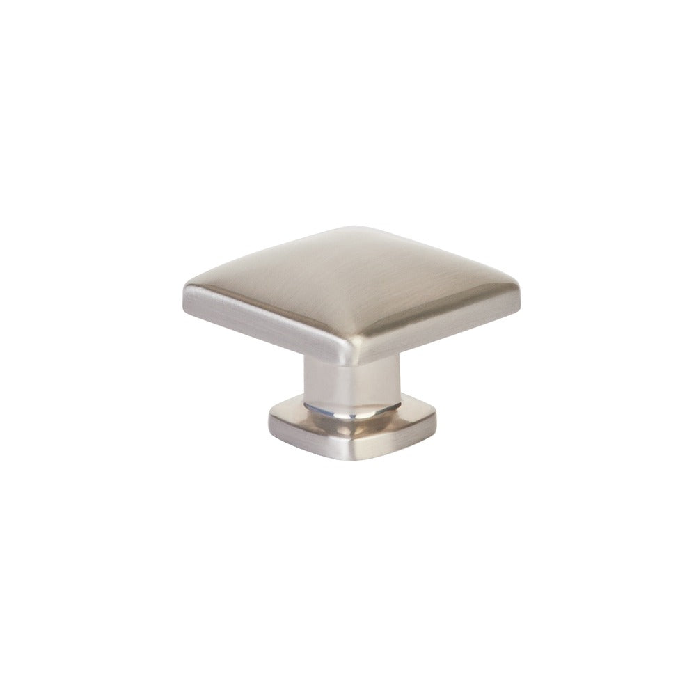 EMTEK Emtek 86643US15 Lawson Square Cabinet Knob Satin Nickel