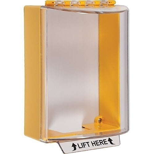 STI STI-13200NY Universal Stopper Pull Station Cover Yellow