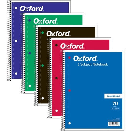 TOPS Tops TOP65021 One Subject Notebook 70 Sheets Coil Bound
