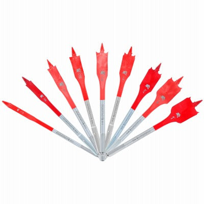 DIABLO Freud DSP2930-S9 Spade Bit Set 9 Piece Wood Drilling