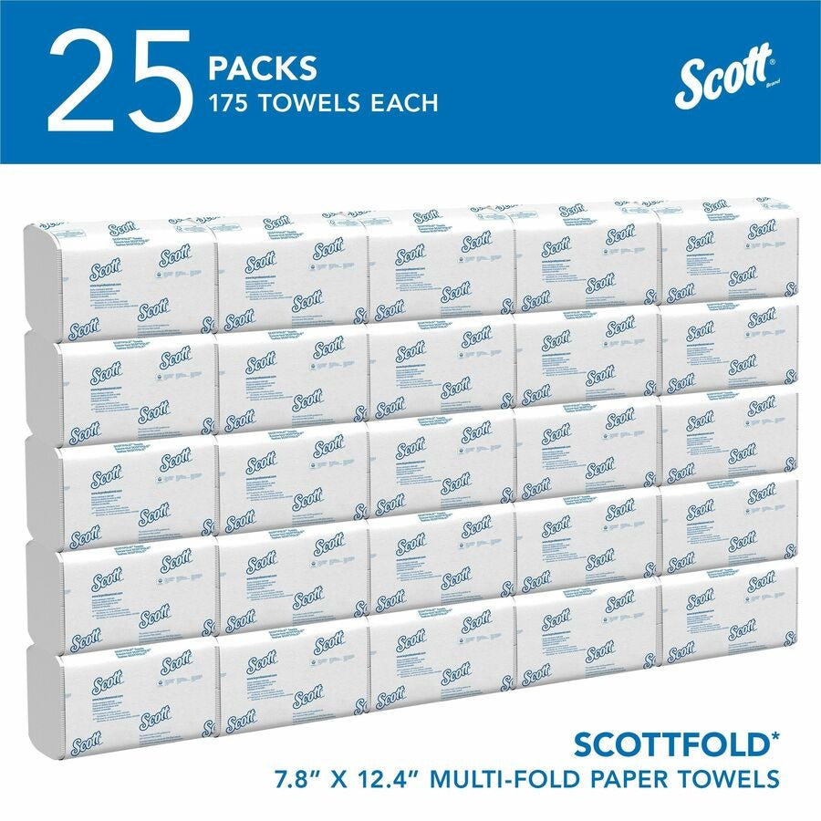 KIMBERLY-CLARK Kimberly-Clark KCC01960 Scott Pro Scottfold Multifold Paper Towels (175/Pack) 01960