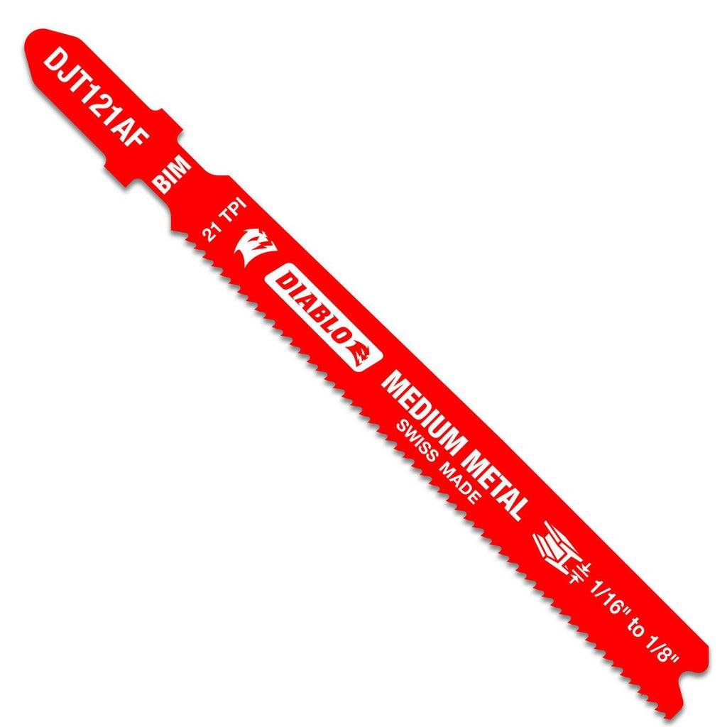 DIABLO Diablo DJT121AF5 Bi-metal Jig Saw Blades 21 Tpi 5-pack