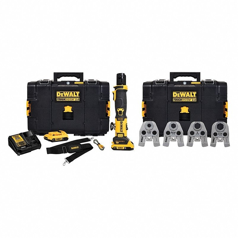 DEWALT Dewalt dce210d2k Compact Inline Press Tool 20V Max