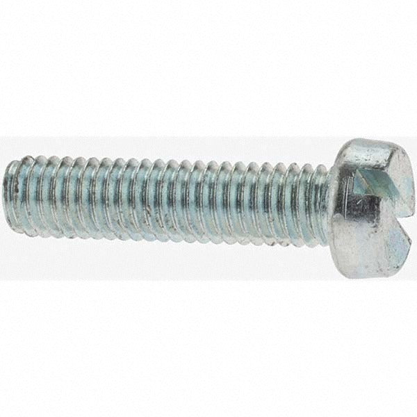 IMPORT-GENERIC Import 43257 Cheese Head Slotted Machine Screw M6x1