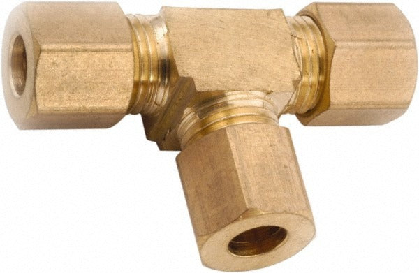 ANDERSON METALS Anderson Metals 750064-04 Compression Tube Union Tee