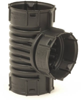 ADVANCED DRAINAGE SYSTEMS Advanced Drainage Systems 0421AA Snap Drain Tee 4 in