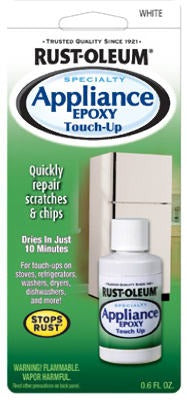 RUST-OLEUM Rust-oleum 203000 Appliance Touch-up Paint White 0.6 Oz