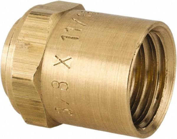 DIXON VALVE & COUPLING Dixon Valve Coupling 1800611F Brass Hose Ferrule
