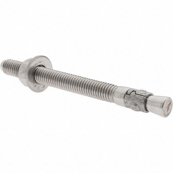 VALUE COLLECTION Value Collection 07324 Wedge Anchor 1/2 in Ss Hex 10 Pack